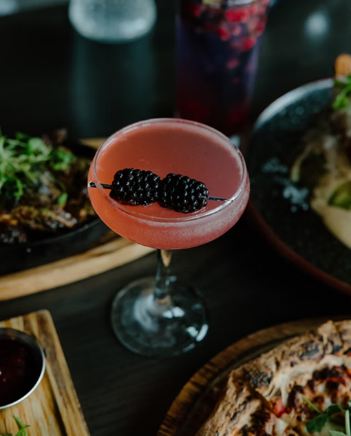 Craft cocktail and shared plates at the Superior Shores Restaurant & Bar